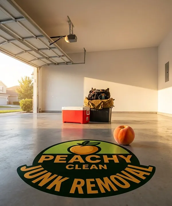 Peachy Clean crew after an eviction cleanout in West Metro Atlanta