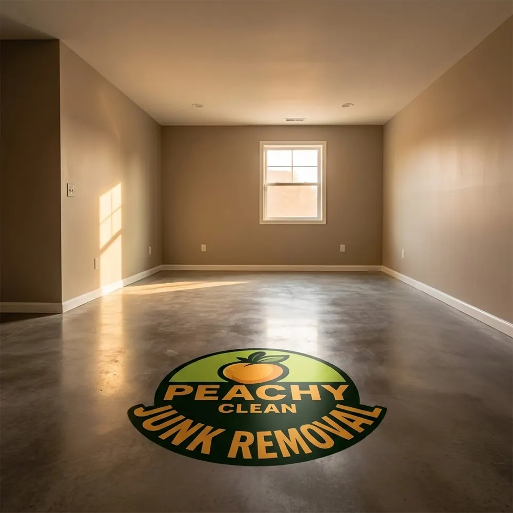 Cleared and swept home after a Peachy Clean estate cleanout in West Metro Atlanta